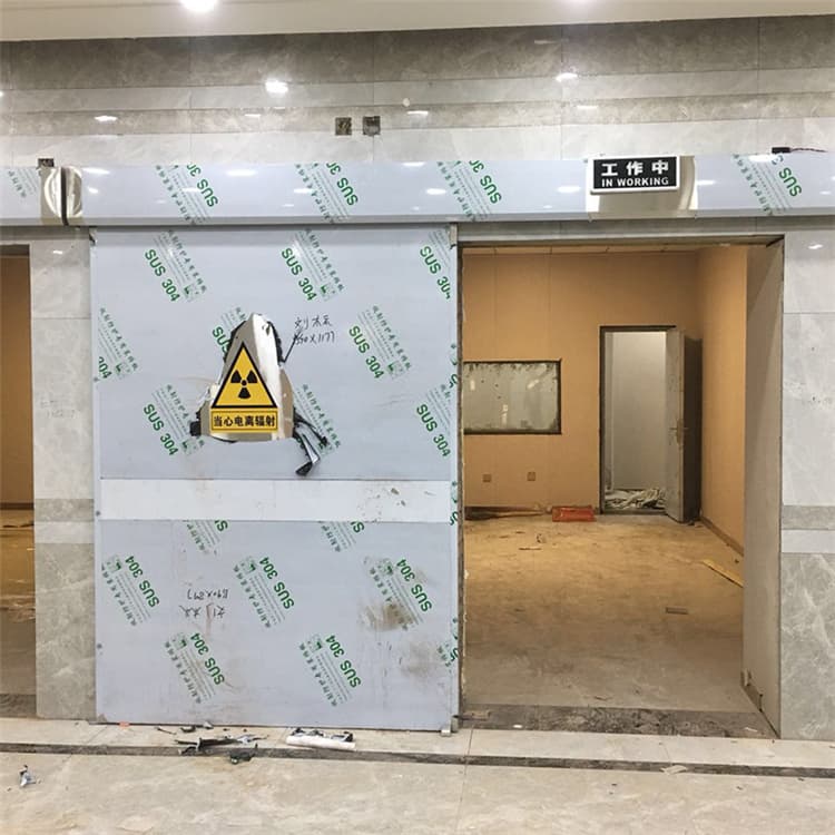 徐水双扇电动防护铅门